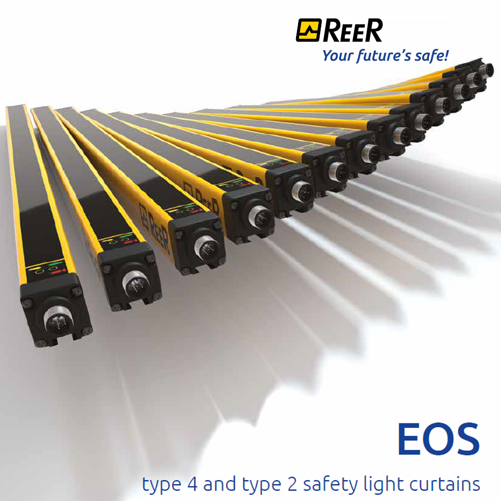 1120050 REER WATERTIGHT, IP69K/ECOLAB CERT, A/M RESET, EDM, 30MM RES, CAT 2, 1960MM LENGTH(EOS2 1653 X WTF)